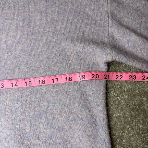 Madewell Payton Pullover Sweater in Heather Lilac Size Small Soft #216 - Picture 8 of 9